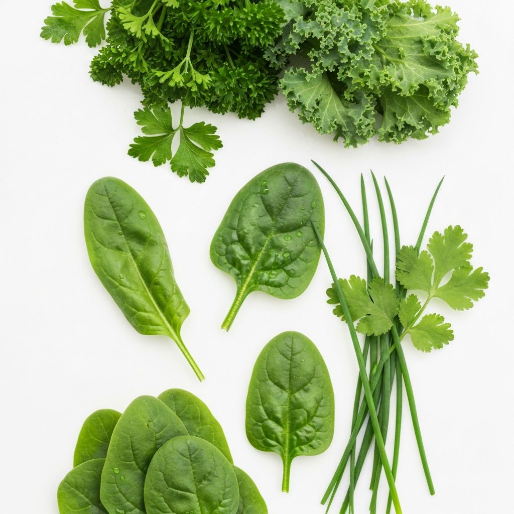 Pflanzliche Nährstoffquellen